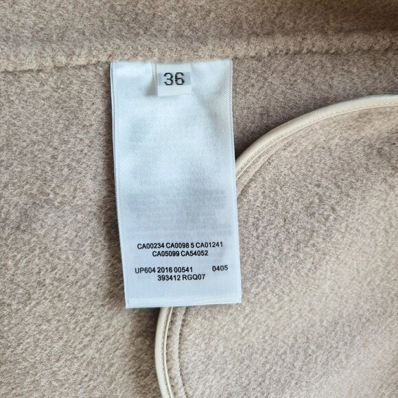 Double-Faced Wool Coat - 100% Wool - Picture 11 of 12